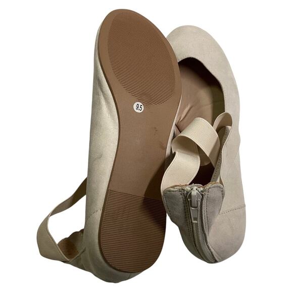 Ataiwee womens ballet flats elastic crisscross ankle strap mary jane size 9.5 - Picture 4 of 4
